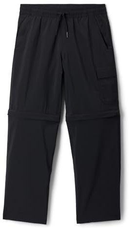 Columbia Silver Ridge Utility Convertible Pant Pantalones para Senderismo, Negro, 38 para Niños