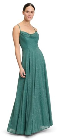 Vera Mont Damen Abendkleid mit Wasserfallausschnitt
