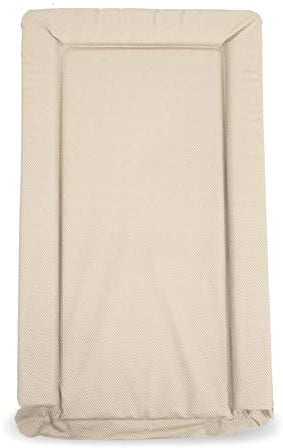My Babiie Changing Mat - Padded, Waterproof, Raised Edges, Easy Wipe Clean, Baby Nappy Change Mat - Oatmeal Herringbone