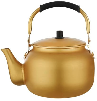 Outdoor Teapot - Camping Stove Kettle, Quick Boil Teapot | Lightweight Hot Drink Water Heater, Outdoor Quick Heating Equipment for Boiling Water and Teapot
