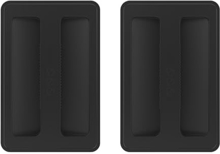 DONGKER Toaster Cover, 2 Stück Silikon Toaster-Abdeckung, Staubschutzhüllen für Toaster, Brotbackautomaten Oberabdeckung, Zubehör für Sandwichautomaten