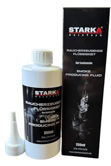 Starka Autotech Rauchflüssigkeit für Lecksuchgerät – Dichtheitsprüfung & Leckdiagnose für KFZ Klimaanlagen – Nebelgenerator Flüssigkeit