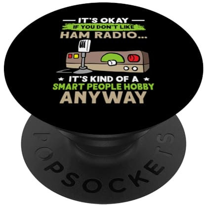 Amateurradio | Ham Radio PopSockets Klebender PopGrip