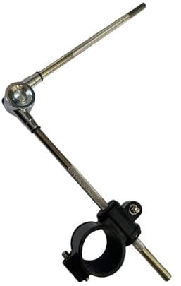 F Fityle Drum Rack Clamp Tom Holder Musikinstrumentenzubehör, Professionelle leichte Drum Mount Clamp Drum Rack Clip Halterung