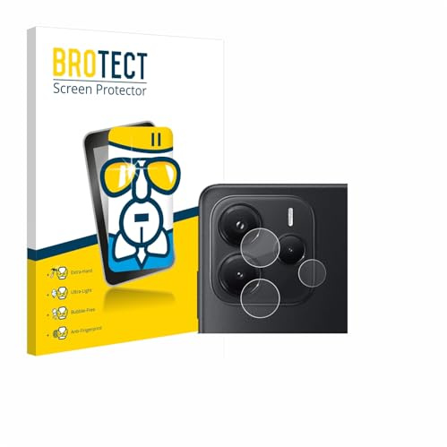 BROTECT Schutzglas für Xiaomi Redmi Note 14 (NUR Kameraschutz) Schutzfolie Made in Germany Panzer Folie Glas Displayschutz [ 9H, Anti-Fingerprint]