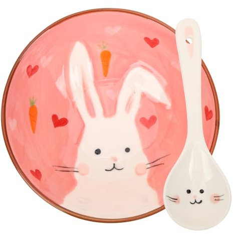 MAGICLULU Kit Di Stoviglie in Ceramica Dipinta A Mano Set Di Stoviglie Portatili Per Uso Festa