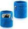 2 Pcs Schweißband mit Reißverschluss, Sweatband Sports Wristband, Schweißband mit Tasche,Thickened Cotton Wrist Bag, Schweißband Handgelenk mit Reißverschluss für Basketball Fußball & Fitness, Blau