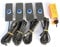 Einparkhilfe 4 Teile/los 16mm Parkplatz Flache Sensor Umkehr Radar Sensoren Schwarz Blau Grau Rot Weiß Silber RüCkfahrwarner Sensoren(Blau)