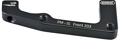 Elvedes Adapter PM-is Ø 203 mm vorne Unisex Erwachsene, schwarz