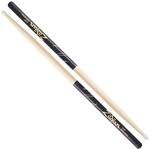 Zildjian 7 A de nailon negro baquetas