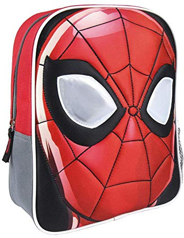 Cerdá Artesania Mochila Infantil Personaje Spiderman Kinder-Rucksack, 31 cm, Rot (Rojo)