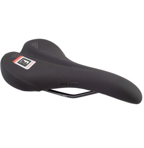 Rocket Wide Steel Black Saddle