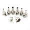 8Pcs Heat Gun Nozzles, 3-12mm Stainless Steel Hot Air Gun Nozzle Welding Nozzles with Tighting Screw for 850/850A/852/852D/852D+/950 Series Soldering Station