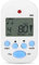 Tragbares Mini Metronom Multifunktionales digitales Beat Tempo , geeignet f¡§1r Piano Violin Guitar Drum(Wei?) , Regler