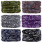 6 Stück Nahtlose Bandanas Multifunktionstuch Schal - Elastiche Multifunktion Stirnband Gaiter Balaclava Gesichtsmaske Kopfbedeckung UV Residenz für Yoga Laufen Wandern Radfahren Motorradfahren
