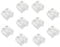 10PK KOLEOLL N569446 N558471 Nailer No Mar Tip Compatible with DeWalt Replaces DCN680D1 DCN680B DCN681B DCN681D1
