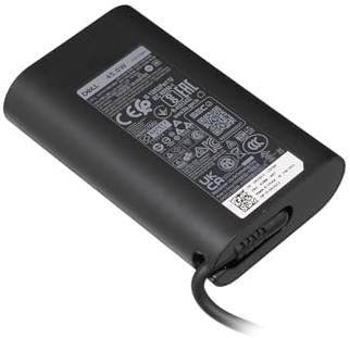 Dell 0T6V87 Original Cargador USB-C 45 vatios Small para Latitude (7220EX) Rugged Tablet, XPS 13 (7390), (9300), (9310)