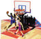 GREETING ART Pop Up Karte Basketball,Vatertagskarte,3D Pop Up Geburtstagskarte, 3D Grußkarte Basketball,Jubiläumskarte, Abschlusskarte, Geschenk für Geburtstag, Abschlussfeier