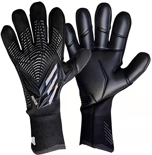 KRUZZO Children Football Gloves Goalkeeper Gloves, Soccer Gloves for Boys, Girls & Junior Keepers Football Gloves for Training and Match, Non-slip, Wrist Protection, Size 6/7/8/9/10 10yards E