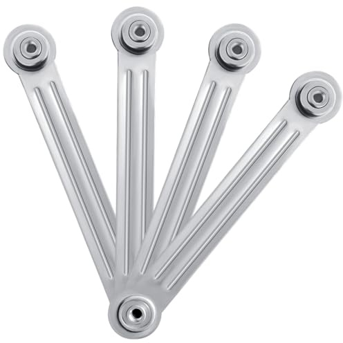 Gleiter-Lagerarmhalterung, Ersatzteile, 22,9 cm Gesamtlänge, 18,8 cm zwischen den Befestigungslöchern, 4 Stück, Terrassengleiter, Wippe für Außengleiter und Gartenbank