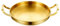 MBBITL Goldfarbene Paella-Pfanne, Servierpfanne, Edelstahl, 22 cm