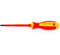 INGDAUM® VDE - Cacciavite a taglio isolato contro 1000 V, per elettricista professionista, meccatronico e refrigeratore (0,8 x 4,0 x 100 mm)