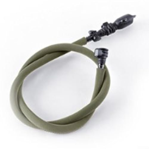 1 funda de neopreno aislante para tubo de bebida para mochila de agua, manguera de vejiga, azul, negro, verde, marrón, accesorios deportivos al aire libre, 95 cm (verde)