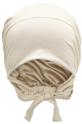 ZLYC Satin gefütterte Hijab Kappe für Frauen Raffhalter Hijab Untermütze Innenunterschal Hut