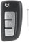 3 Buttons Car Key Case For Nissan Juke, X-Trail, Micra, Pulsar, Qashqai with Pin Removal Tools