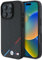 CG MOBILE BMW HC M Phone Case Designed for iPhone 16 Pro Max, Durable, Shock Proof, Compatible with Magsafe, PU Carbon Tricolor Line Case Black