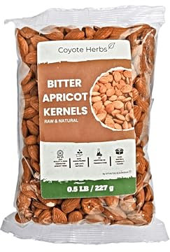 Noccioli di Albicocca Amari Naturali 227g/8 oz: Semi Grezzi & Mandorle
