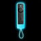 Glow in the Dark Silicone Case Cover For Alexa Voice Remote Fire TV Stick 4K 3rd/2nd Gen & Fire TV Stick Lite 1st/2nd Gen - Compatible With 4K, Lite, Cube (Blue)
