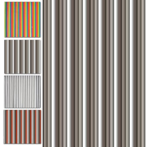 MadeInNature, Türvorhang mit Kunststoffriemen, für Innen und Außen, Breite 90 cm x Länge 220 cm, Farben zur Auswahl (Taupe, Helltaupe, Weiß)