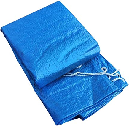 CAXUSD Bâche Ronde Couverture Facile à Installer pour Bassins Gonflables Cadre Protection Intempéries