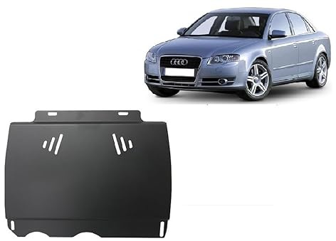 Scut Protection Stahl Unterfahrschutz für Getriebe kompatibel mit für Audi A4 B5 mit Schaltgetriebe (1995-2000) Scut Protection