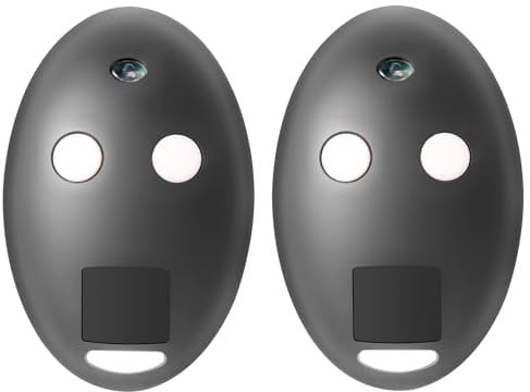 2 telecomandi per cancello da garage, telecomandi universali per porte da garage, telecomandi a 2 canali