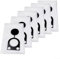 Sacchetti per aspirapolvere compatibili con Bosch GAS 25 L SFC e GAS 25 2605411167, confezione da 6/12, soluzione efficace per la rimozione della polvere (6 pezzi)