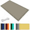Toldo Vela Impermeable Rectangular 5 x 7 m Protección Rayos UV Toldo Parasol Terraza Resistente Al Agua Viento para Terraza Balcon Exteriores Jardín, Gris Pardo