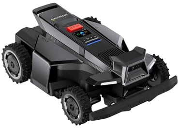Segway Navimow X450 Robot Lawn Mower Wire Free, for up to 1.5 Acres, 4WD for 84% Slopes, Zero-Turn for Damage-Free Mowing, ORV-Tuned Lawnmower, MowMentum with 2 × 180W Motors, 0.75–4 in Cutting Height