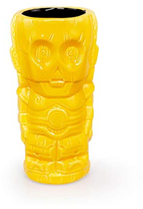 Star Wars Geeki Tikis C-3PO Mug | Crafted Ceramic | Holds 14 Ounces