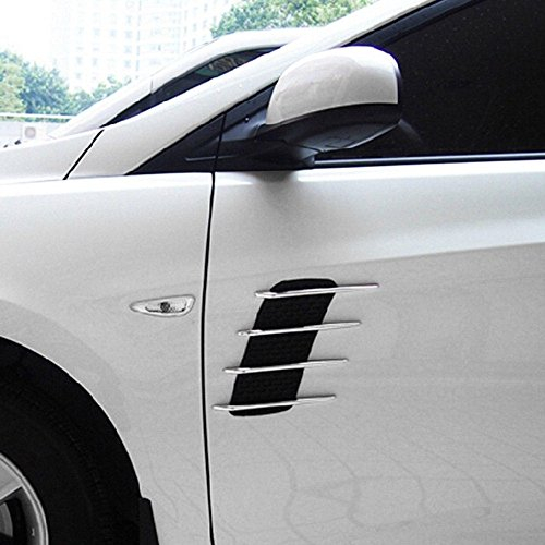 Universeller 3D-Auto-Aufkleber für Tür, Seitenflügel, Motorhaube, ABS-beschichtet, 2 Stück