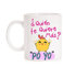 MardeTé Taza ¿Quién te Quiere más? Po Yo. Divertida Taza con la Frase del Pollo Famosa. Taza de Amor para Enamorados. Regalo Divertido
