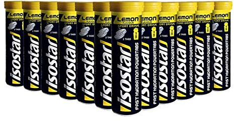 Isostar Fast Hydration Powertabs Lemon, 12er Pack