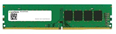 Mushkin Enhanced 32GB (16GB X 2) Essentials DDR4 2666MHz Memory Model mes4u266kf16gx2