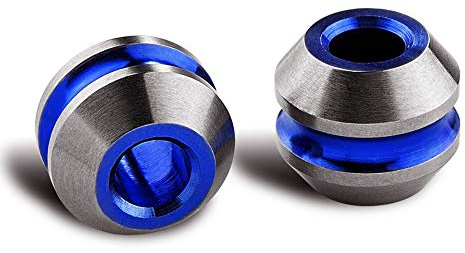 TI-EDC Titanium Paracord Lanyard Beads Compatible for 550 Paracord Bracelet Lanyard Keychain DIY EDC Accessories Making Supplies Pack of 2