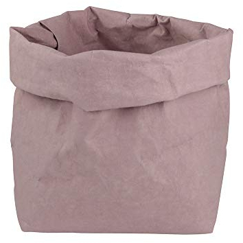 BIOZOYG Krempelbox Stuff Größe nachhaltiger Allzweck-Korb aus waschbarem Papier 0,55cm stark I Aufbewahrungskorb für Bad Kinderzimmer & Co I Geschenktüte Pflanzen Übertopf Beere
