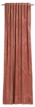 Magnum verdeckte Schlaufen Vorhang Größen 135x245, Farbe Altrosa Magnum Vorhang