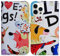 Bcov iPhone 13 Pro Max Case, Colorful Cute Dogs Leather Flip Phone Case Wallet Cover with Card Slot Holder Kickstand For iPhone 13 Pro Max