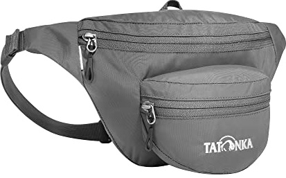 Tatonka Bauchtasche Funny Bag S - Robuste Hüfttasche mit Zwei Reißverschluss-Fächern