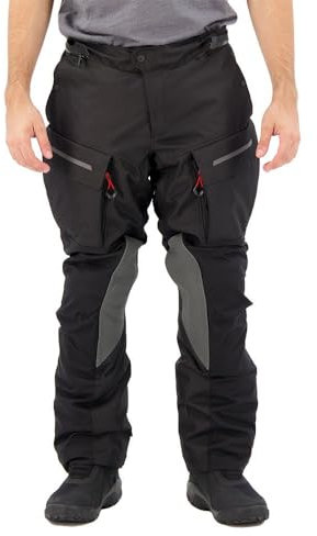 Revit Offtrack 2 H2O Motorrad Textilhose, schwarz, Kurz L